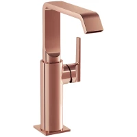 Смеситель для раковины VitrA Suit A4276529 без донного клапана, медь