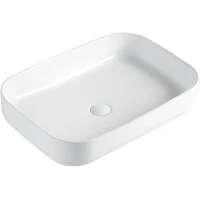Раковина-чаша Orange B03-600W 60x40 см, накладная, белый глянец