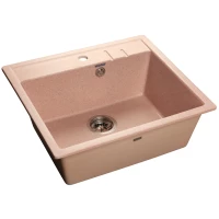 Кухонная мойка розовый GranFest Quadro GF-Q560