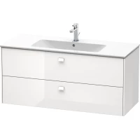 Тумба белый глянец 122 см Duravit Brioso BR410402222