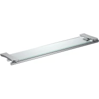 Полка стеклянная 65 см Rush Luson LU16611