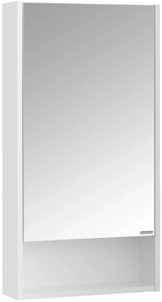 Зеркальный шкаф 45x85 см белый матовый L/R Акватон Сканди 1A252002SD010 - фото 1