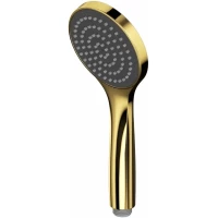 Душевая лейка Whitecross BASIC-GL 101 мм, 1 режим, золотой