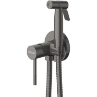 Гигиенический душ Cezares Relax RELAX-DIF-GM со смесителем, оружейная сталь матовый