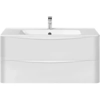 Тумба белый глянец 99,5 см Vincea Paola VMC-2P100GW