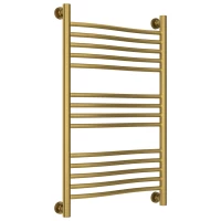 Полотенцесушитель водяной 800x500 состаренная латунь Сунержа Флюид+ 051-0222-8050