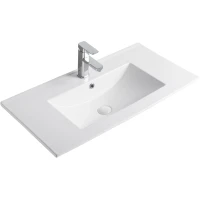 Раковина GID NYJ803-80 81x40 см, накладная, белый