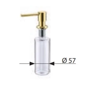 Изображение товара дозатор для жидкого мыла 320 мл alveus plum 1129081