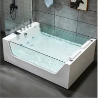 Акриловая ванна Ceruttispa C-454A 170x120 см, с гидромассажем, белый