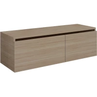 Тумба Armadi Art Flat 897-140-L 140 см, подвесная, светлый дуб