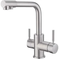 Смеситель для кухни Emar ЕС - 4003H Chrome с подключением к фильтру, хром