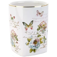 Мусорное ведро Avanti Butterfly Garden 13882F