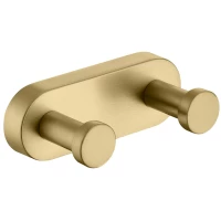 Крючок Raglo R300.052.03 двойной, для ванны, золотой матовый