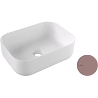 Раковина-чаша Alice Unica 32190147 50x37 см, накладная, лиловый матовый