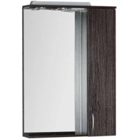 Зеркальный шкаф 60x87 см с подсветкой венге Aquanet Донна 00168938