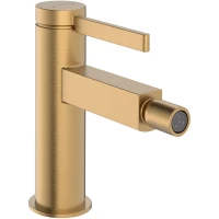 Смеситель для биде Hansgrohe Finoris 76200140 с донным клапаном, бронза