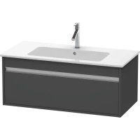 Тумба графит матовый 100 см Duravit Ketho KT642004949