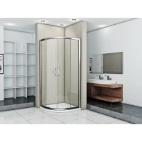 Душевой уголок 90x90 см Good Door Infinity R-90-C-CH прозрачное