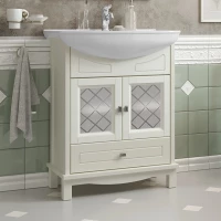 Тумба с раковиной слоновая кость 65,5 см Opadiris Омега