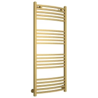 Полотенцесушитель водяной 1200x500 золотой матовый Сунержа Аркус 032-0251-1250