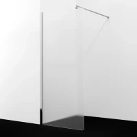Душевая перегородка WasserKRAFT Rur 30W46-MG 110 см, профиль хром, стекло матовое