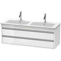 Тумба белый глянец 127 см Duravit Ketho KT643202222