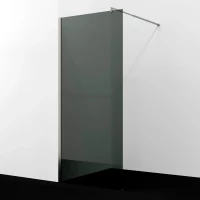 Душевая перегородка WasserKRAFT Rur 30W44BN-TG 100 см, профиль никель, стекло тонированное