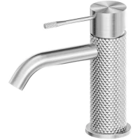 Смеситель для раковины Feramolli Sole S661CN никель матовый