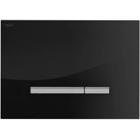 Кнопка смыва Mepa Sirius A 421741 для инсталляции, черный/хром