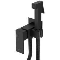 Гигиенический душ WasserKRAFT A71638 со смесителем, черный матовый