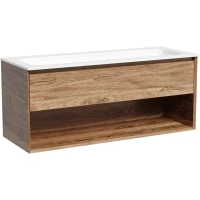 Тумба под раковину Sancos Marmi 1.0 MR1.0120ECH 119,5 см, подвесная, дуб чарльстон