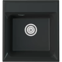 Кухонная мойка Point Мисти PN3011B 46x50 см, черный