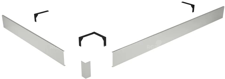 Панель для поддона 100x70 см RGW Stone Tray N/ST-21W 50231570-01 shower base tray smc white 100x70 cm