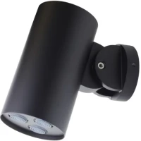 Верхний душ Bronze De Luxe Liberty 501B 80 мм, с кронштейном, черный матовый