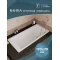 Чугунная ванна 170x70 см Delice Parallel DLR220505-AS - 3