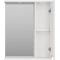 Зеркальный шкаф 60x74,5 см белый глянец R Misty Атлантик П-Атл-4060-010П - 3