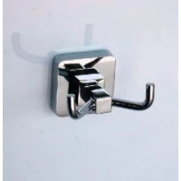 Крючок Rainbowl Cube 2727-3 двойной, для ванны, хром