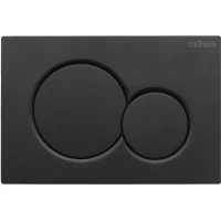 Кнопка смыва Cezares Stylus STYLUS-BTN-NOP для инсталляции, черный матовый