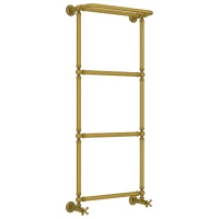 Полотенцесушитель водяной 1260x500 состаренная латунь Сунержа Ренессанс 1386 051-0281-1250