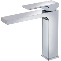 Смеситель для раковины Teka Soller 853421250 без донного клапана, хром