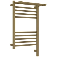 Полотенцесушитель электрический Сунержа Богема с полкой 3.1 032-6007-6040 600x400, МЭМ правый, золотой матовый