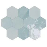 Плитка 122081 Zellige Hexa Aqua 10,8x12,4
