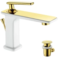 Смеситель для раковины с донным клапаном Lemark Mista LM6406WG