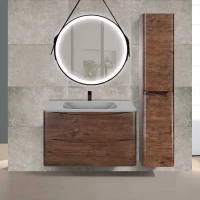 Комплект мебели темное дерево 79,4 см Vincea Paola VMC-2P800RW + VCB-2VP800G + VLM-2N700+