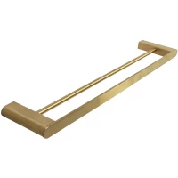 Полотенцедержатель Cezares Stylus STYLUS-THD-60-BORO 60 см, двойной, золотой матовый