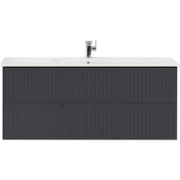 Тумба Grafito 117 см Cezares Duet DUET-1200-2C-SO-GR-P