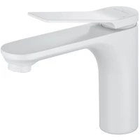 Смеситель для раковины Wonzon & Woghand WW-XH-010-MW белый матовый