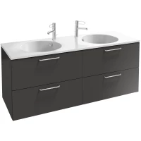 Тумба серый антрацит 140 см Jacob Delafon Odeon Rive Gauche EB2526-R5-N14