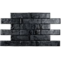 Керамогранит BRICKWALL Negro 7x28