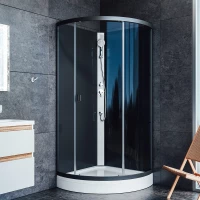 Душевая кабина 90,5x90,5x205 см Am.Pm X-Joy W88C-301-090GG тонированное